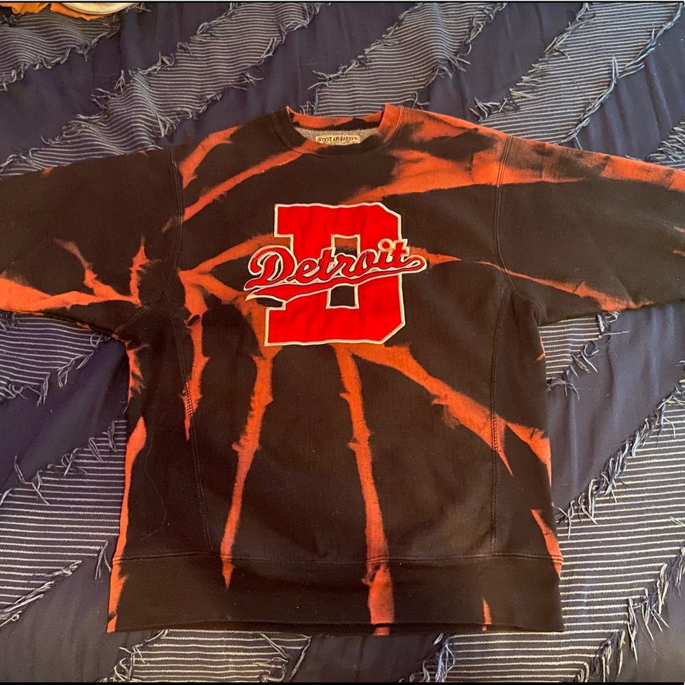 Vintage Reverse-Dye Detroit Sweatshirt